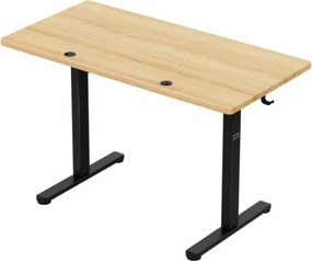 Elektrický výškovo nastaviteľný stôl Mark Adler Leader 6.9 Dub Craft / čierny