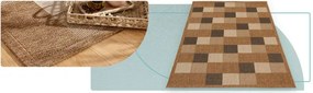 Koberec Adana Chess Beige