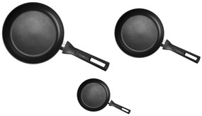 Ernesto® Hliníková panvica Greener recycle, Ø 20 cm + Ø 24 cm + Ø 28 cm (800008729)