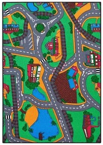 Detský kusový koberec cesty Play Time, 140x200, viacfarebná, detská izba, Associated Weavers