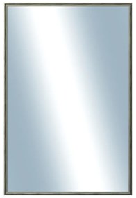 DANTIK - Zrkadlo v rámu, rozmer s rámom 80x160 cm z lišty Y-ka čierna linka (3125)