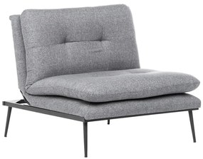 Rozkladacie kreslo SPEAKY sivé