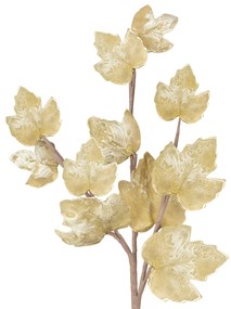 Kvet 711L. 95CM s listami, dĺžka 45 CM, list 14 CM hnedá