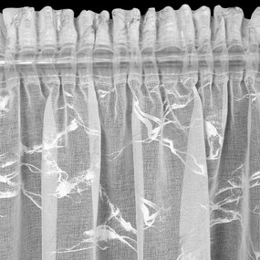 ZÁCLONA NA PÁSKE ALINA 140X270 CM BIELA