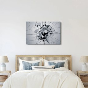 Obraz abstrakcie 3D (90x60 cm)