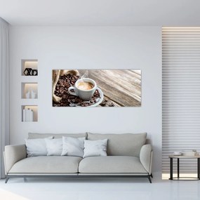 Obraz - Espresso (120x50 cm)