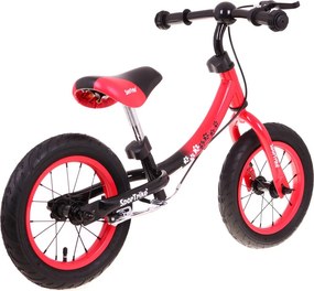 Ramiz Detské odrážadlo Boomerang SporTrike červené nácvik jazdy + variabilný rám