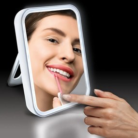 Kozmetické zrkadlo s osvetlením 15x20 cm Ania – MSV