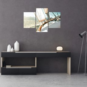 Obraz - Jachta (90x60 cm)