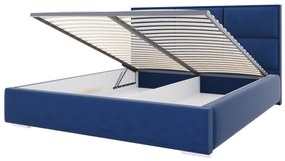 Moderná čalúnená posteľ GALAXY - Drevený rám,160x200