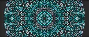 Obraz ornamentálne abstrakcie (120x50 cm)
