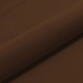 Taburetka Cubo hnedá plyš