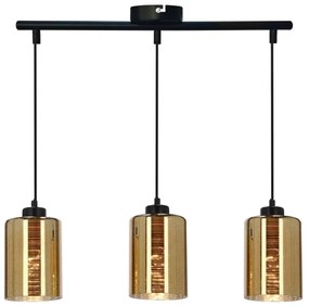 Luster na lanku COX 3xE27/60W/230V zlatá