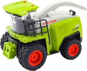 LEAN Toys Poľnohospodársky kombajn s žacím ústrojím na obilie, diaľkovo ovládaný RC 2,4 GHz