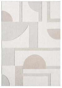Dekorstudio Moderný koberec LOUNGE 9992 - krémový Rozmer koberca: 200x290cm