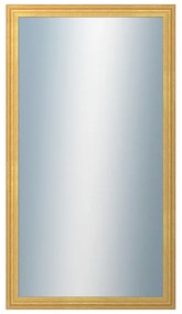 DANTIK - Zrkadlo v rámu, rozmer s rámom 50x90 cm z lišty LYON zlatá (2703)