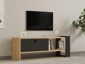 TV stolík/skrinka Balodu 1 (antracit + dub) . Vlastná spoľahlivá doprava až k Vám domov. 1095108