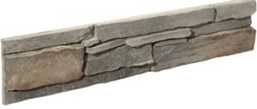 Obklad Stones Bedrock grey 11,7x55 cm reliéfna BEDROCKGR