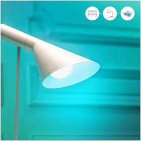 SADA 2x LED RGBW stmievateľné žiarovky A60 E27/9W/230V 2200-6500K Wi-Fi + diaľkový ovládač - WiZ