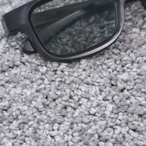 Condor Carpets, Metrážny koberec Bali 073, na mieru, šíře 4m, šedá, filc, detská izba