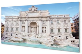 Nástenný panel  Katedrála Rome Fountain 100x50 cm