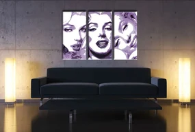 Ručne maľovaný POP Art obraz Marilyn Monroe | rôzne rozmery
