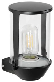 Prezent 28212A - Vonkajšie nástenné svietidlo TOBBO 1xE27/35W/230V IP54 čierna