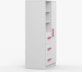 Regál SCOUT - biely (viac variant)