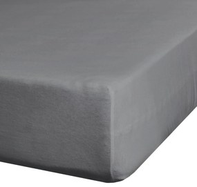 JERSEY PRESTIERADLO JERS4 180X200 CM, VÝŠKA 30 CM SIVÉ