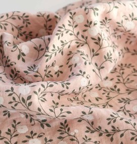 A Little Lovely Company - Mušelínové plienky, blossom - dusty pink - 2 ks
