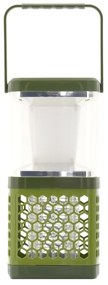 LED Prenosná nabíjacia lampa s lapačom hmyzu LED/3W/1800 mAh zelená