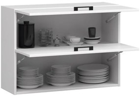 Horná kuchynská skrinka OLIWIA W80 G2 H580 biela