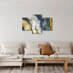 Obraz - Zlatá abstrakcia (90x60 cm)