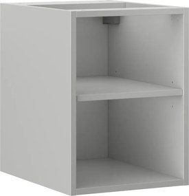 Mexen Box-A, otvorená skrinka s policou 35 cm, sivá matná, 91AX2-0350-470-0-62