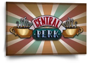 Sablio Obraz Seriál Priatelia CENTRAL PERK Abstrakcia - 60x40 cm