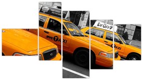 Žlté taxi - obraz