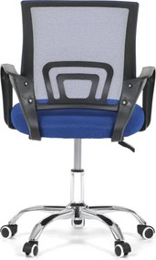 Detská otočná stolička modrá KA-L103 BLUE
