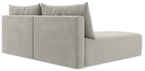 Svetlosivá rozkladacia/s úložným priestorom rohová pohovka (ľavý roh) Kalena – Makamii