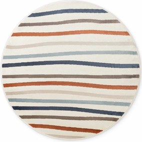 Hanse Home, Detský koberec Adventures 106410 Cream Multicolor kruh, 160x160 (priemer) kruh, viacfarebná, detská izba