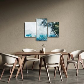 Obraz palmy nad morom (90x60 cm)