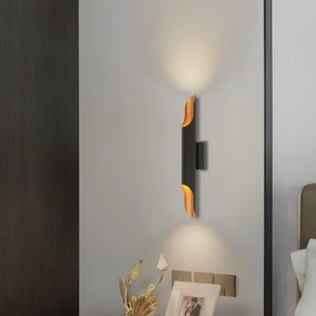 Brilagi - Nástenné svietidlo KALMAR 2xE27/40W/230V čierna/bronzová