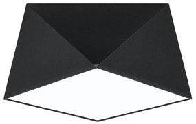 Stropné svietidlo HEXA 1xE27/60W/230V čierna