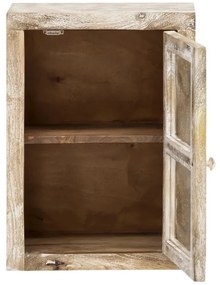 furniture-nabytek.cz - Masívna sada kúpeľňového nábytku Bitna z mangového dreva, lakovaná, prírodná farba