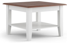 PROXIMA.store - Rustikálny konferenčný stolík - BELLUNO ELEGANTE FARBA: biela - orech