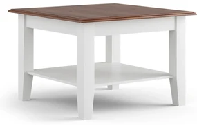 PROXIMA.store - Rustikálny konferenčný stolík - BELLUNO ELEGANTE FARBA: biela - orech