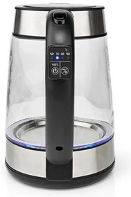 Nedis KAWK320EGS - Rýchlovarná kanvica 1,7 L 2200W/230V