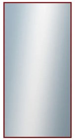 DANTIK - Zrkadlo v rámu, rozmer s rámom 60x120 cm z lišty Hliník vínová (7269209)