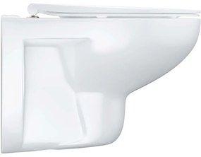 GROHE Bau Ceramic závesné WC Rimless s hlbokým splachovaním, 368 x 531 mm, alpská biela + SoftClose sedátko s poklopom, 39554000 / alpská biela, 39899000