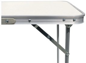 Bestent Kempingový stôl 70x50cm White