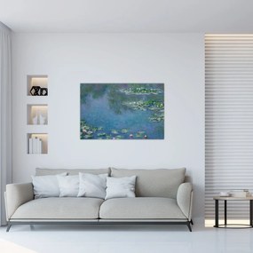 Obraz - Claude Monet, Water Lilies, reprodukcia (90x60 cm)